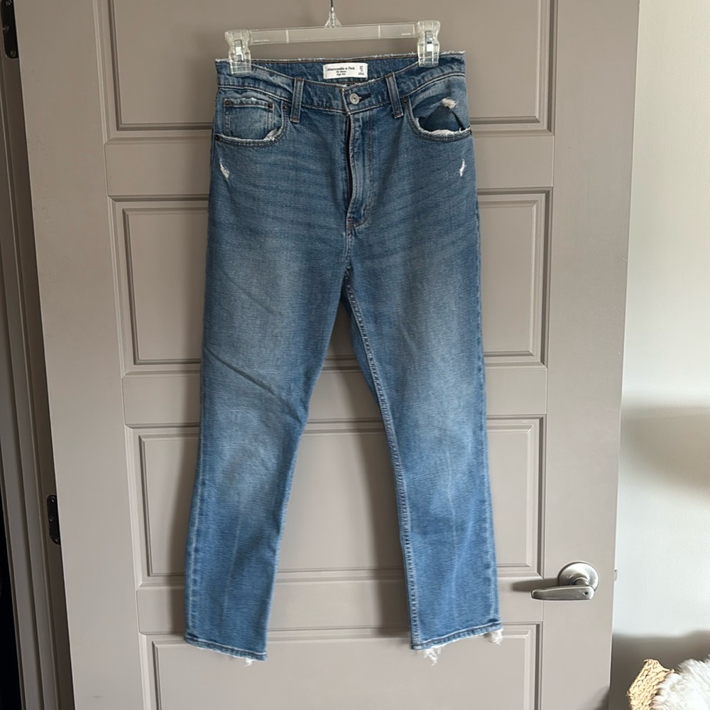 Abercrombie and Fitch skinny high-rise jeans